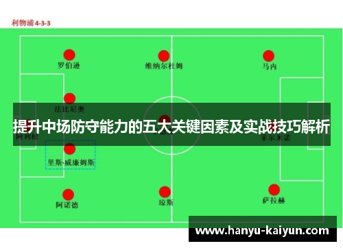 提升中场防守能力的五大关键因素及实战技巧解析